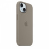 Etui silikonowe z MagSafe do iPhonea 15 - popielaty brąz-14814297