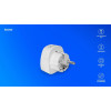 Adapter podróżny, gniazdo UK wtyk EU AP-02-14815091