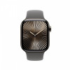 Pasek sportowy w kolorze górskiej szarości do koperty 42 mm - rozmiar S/M-14818426