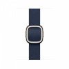 Pasek w kolorze głębinowego błękitu z klamrą nowoczesną do koperty 42 mm - rozmiar S
