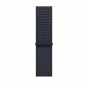 Opaska sportowa w kolorze atramentowym do koperty 46 mm