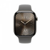 Pasek sportowy w kolorze górskiej szarości do koperty 46 mm - rozmiar M/L-14818620