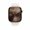 Pasek sportowy w kolorze księżycowej poświaty do koperty 46 mm - rozmiar M/L-14818635