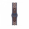 Pasek sportowy Nike w kolorze błękitnego płomienia do koperty 46 mm - rozmiar S/M