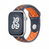 Pasek sportowy Nike w kolorze błękitnego płomienia do koperty 46 mm - rozmiar M/L-14818727