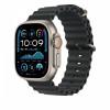 Przedłużka do paska Ocean w kolorze czarnym do koperty 49 mm - elementy z tytanu w kolorze naturalnym-14818802
