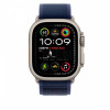Opaska Trail w kolorze niebieskim do koperty 49 mm - rozmiar S/M - elementy z tytanu w kolorze naturalnym-14818818