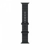 Pasek Ocean w kolorze czarnym do koperty 49 mm - elementy z tytanu w kolorze czarnym