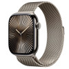 Watch Series 10 GPS + Cellular, koperta 46 mm z tytanu w kolorze naturalnym z bransoletą mediolańską w kolorze tytanu naturalnego - rozmiar S/M