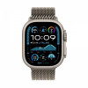 Watch Ultra 2 GPS + Cellular, koperta 49 mm z tytanu w kolorze naturalnym z bransoletą mediolańską S z tytanu w kolor