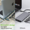 Stacja dokująca notebook USB-C na HDMI/DP/VGA/USB-A/RJ45/SD/USB-C PD-14823132