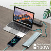 Stacja dokująca notebook USB-C na HDMI/DP/VGA/USB-A/RJ45/SD/USB-C PD-14823139