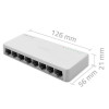 SWITCH przełącznik sieciowy 8 x port RJ45 | 1000Mbps | Fast Ethernet | LAN-14824555