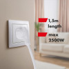 Przedłużacz 4 gniazda 1.5m, USB A/C MCE508 W-14826311