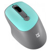Mysz bezprzewodowa silent click FEAM MM-296 RF 1600 DPI Miętowa-14826724