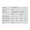 Patch cord światłowodowy FO LC-LC MM 50/125 OM3 duplex LSOH 7m Turkusowy-14827820