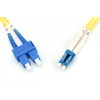 Patch cord światłowodowy FO LC-SC SM 9/125 OS2 duplex LSOH 3m Żółty-14827851