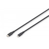 Kabel połączeniowy silikonowy USB-C - Lightning, USB 2.0 60W, certyfikat MFI, 1m Czarny