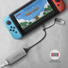 Karta sieciowa AXAGON ADE-TXCA Gigabit Ethernet, USB-C + USB-A - Titanium Grey-14845119