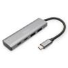 Digitus Koncentrator USB-C 4-portowy, 2 x USB A i 2 x USB-C