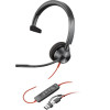 Słuchawki Poly Blackwire 3310 Mono Microsoft Teams USB-C