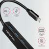 Axagon HMC-GL3A USB-C-Hub 3x USB-A Gbit-LAN schwarz USB 3.2 Gen 1 (3.1 Gen 1) Type-C 5000 Mbit/s Czarny-14885173