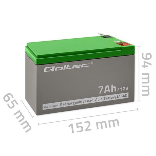 Akumulator żelowy | 12V | 7Ah | max.72A | AGM-14803873