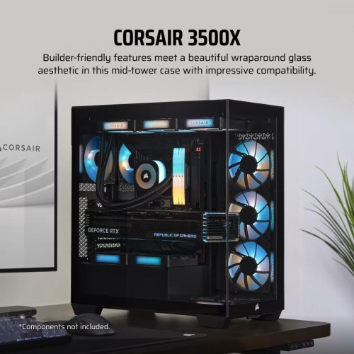 Obudowa 3500X TG Mid-Tower czarna-14810796