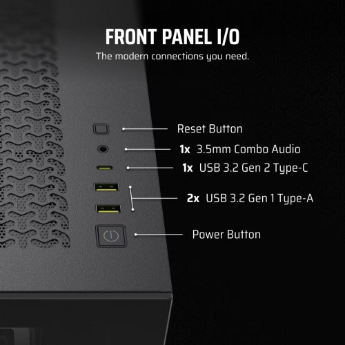 Obudowa 3500X TG Mid-Tower czarna-14810798