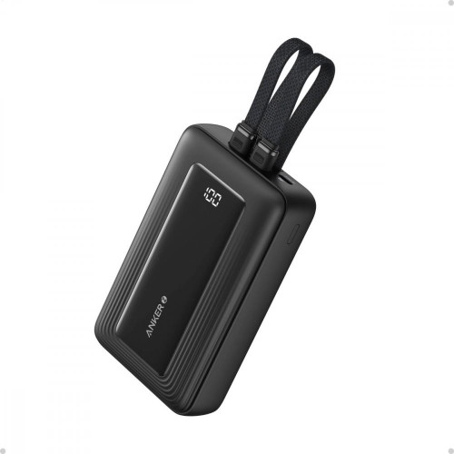 PowerBank 20k mAh 30W kable C/Lightning 1USB-C 1USB-A Niebieski
