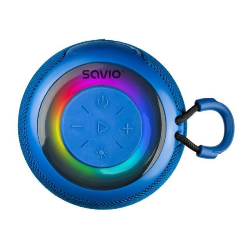 Głośnik bezprzewodowy Bluetooth 5W, BS-042, Niebieski-14812008