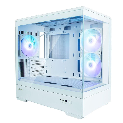 Obudowa P30 V2 MicroATX Mini Tower 3 FansRGB Biała-14812697