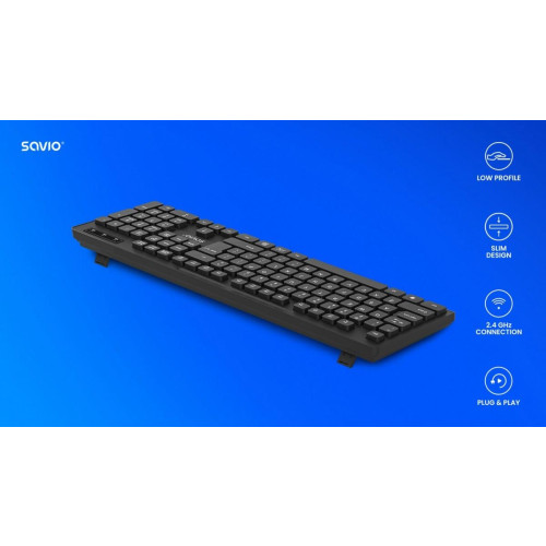 Klawiatura bezprzewodowa KB-02-14813002