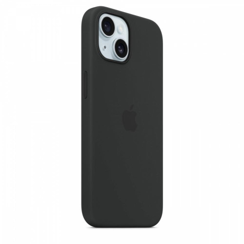 Etui silikonowe z MagSafe do iPhonea 15 - czarne-14814283