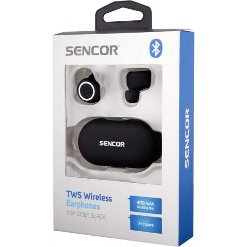 Słuchawki bluetooth douszne SEP 510BT BK TWS-14814407