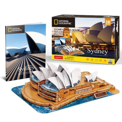 Puzzle 3D National Geographic Sydney 86 elementów-14814461