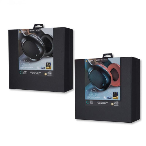 Bezprzewodowe słuchawki nauszne Bluetooth V5.0 (Czarne)-14815941