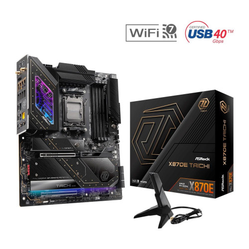 Płyta główna X870E TAICHI AM5 4DDR5 M.2 EATX