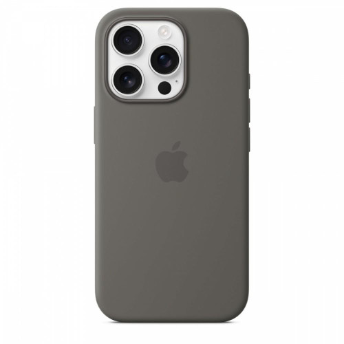 Etui silikonowe z MagSafe do iPhonea 16 Pro - górska szarość-14818120