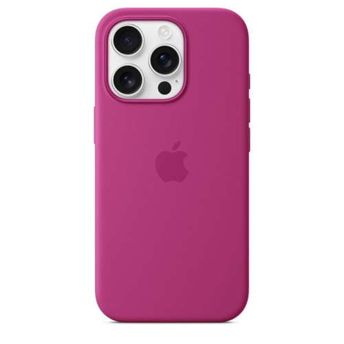 Etui silikonowe z MagSafe do iPhonea 16 Pro - żywy róż-14818130
