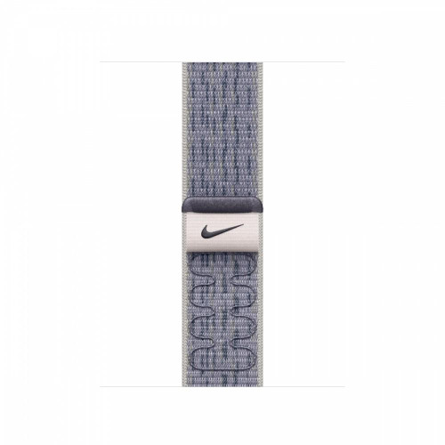 Opaska sportowa Nike w kolorze szarym/niebieskim do koperty 40 mm