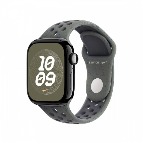 Pasek sportowy Nike w kolorze cargo khaki do koperty 40 mm - rozmiar M/L-14818360