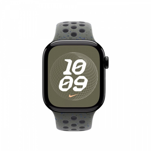 Pasek sportowy Nike w kolorze cargo khaki do koperty 40 mm - rozmiar M/L-14818361
