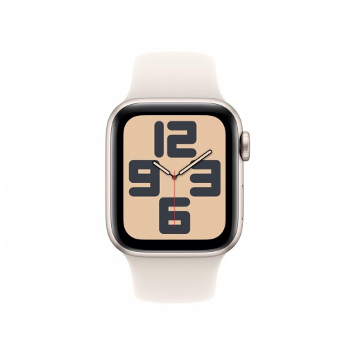 Pasek sportowy w kolorze księżycowej poświaty do koperty 40 mm - rozmiar M/L-14818379
