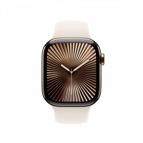 Pasek sportowy w kolorze księżycowej poświaty do koperty 42 mm - rozmiar M/L-14818441