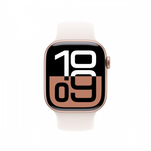Pasek sportowy w kolorze łagodnego różu do koperty 42 mm - rozmiar S/M-14818444