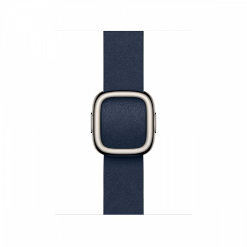 Pasek w kolorze głębinowego błękitu z klamrą nowoczesną do koperty 42 mm - rozmiar S