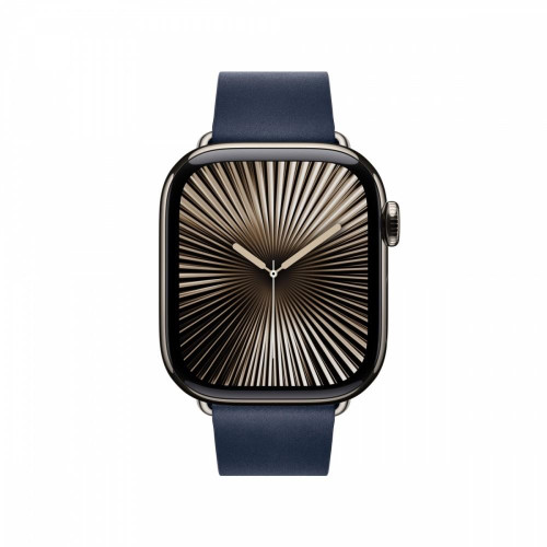 Pasek w kolorze głębinowego błękitu z klamrą nowoczesną do koperty 42 mm - rozmiar S-14818483