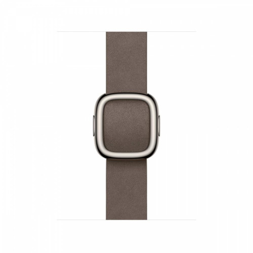 Pasek w kolorze szarobrązowym z klamrą nowoczesną do koperty 42 mm - rozmiar S