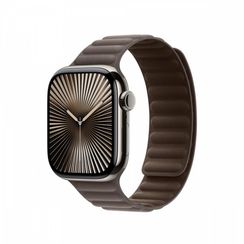 Pasek karbowany magnetyczny w kolorze szarobrązowym do koperty 42 mm - rozmiar S/M-14818515